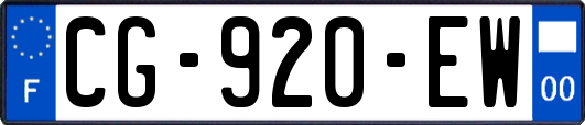 CG-920-EW