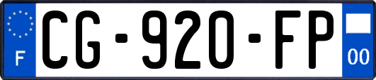 CG-920-FP