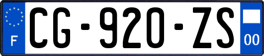 CG-920-ZS