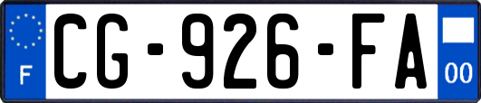 CG-926-FA