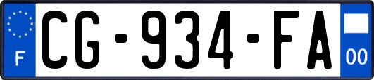 CG-934-FA