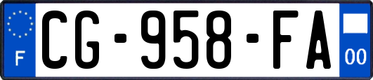 CG-958-FA