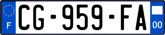 CG-959-FA