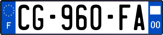 CG-960-FA