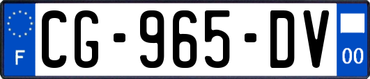 CG-965-DV
