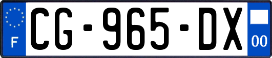 CG-965-DX