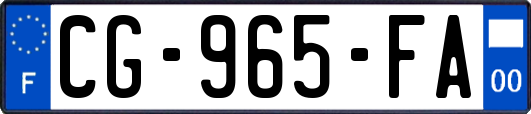 CG-965-FA
