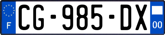 CG-985-DX
