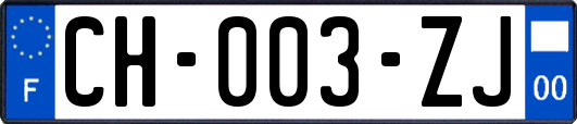 CH-003-ZJ