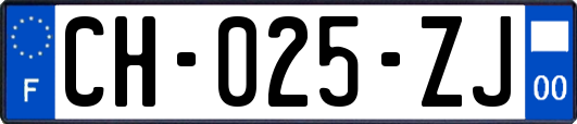 CH-025-ZJ