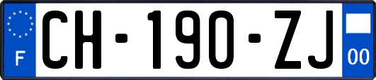 CH-190-ZJ