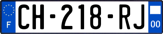 CH-218-RJ