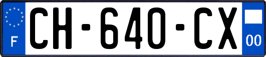 CH-640-CX