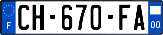 CH-670-FA