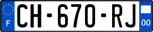 CH-670-RJ