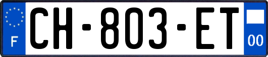 CH-803-ET