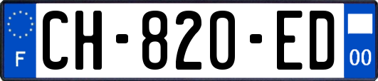 CH-820-ED
