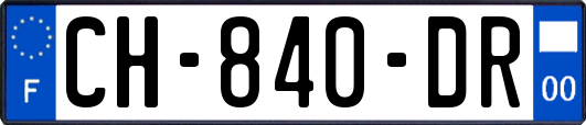 CH-840-DR