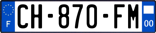 CH-870-FM