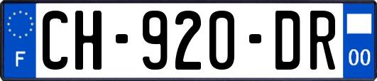 CH-920-DR