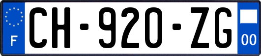 CH-920-ZG