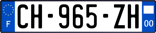 CH-965-ZH