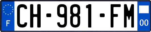 CH-981-FM