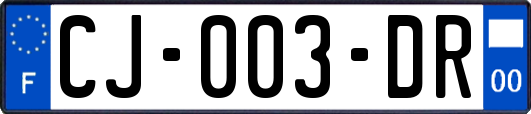 CJ-003-DR