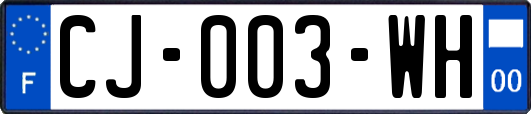 CJ-003-WH