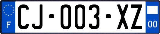 CJ-003-XZ