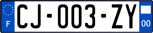 CJ-003-ZY