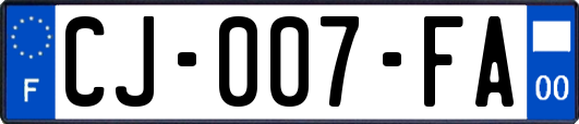 CJ-007-FA