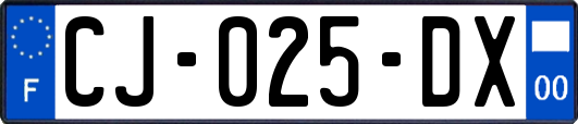 CJ-025-DX