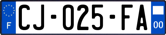CJ-025-FA