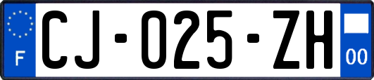 CJ-025-ZH