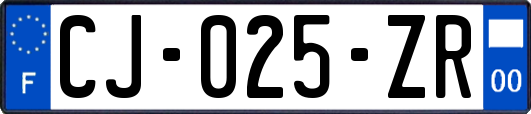 CJ-025-ZR