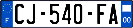 CJ-540-FA