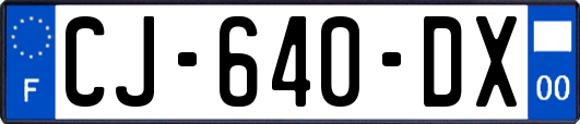 CJ-640-DX