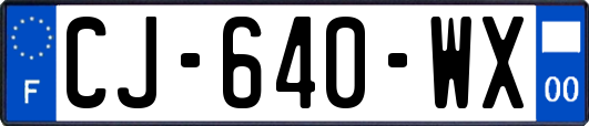 CJ-640-WX