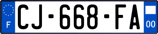 CJ-668-FA