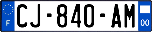 CJ-840-AM