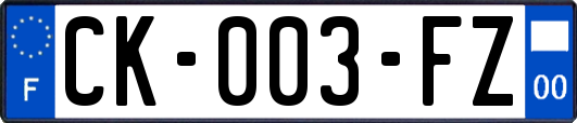 CK-003-FZ