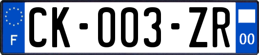 CK-003-ZR