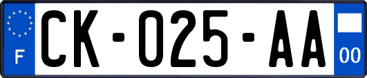 CK-025-AA