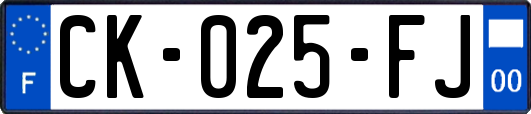 CK-025-FJ