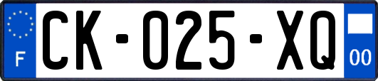 CK-025-XQ