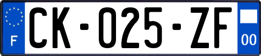 CK-025-ZF