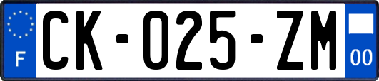 CK-025-ZM