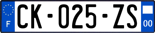 CK-025-ZS