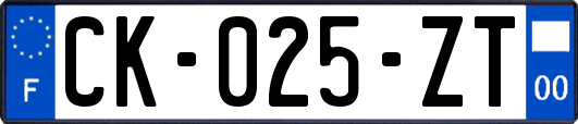 CK-025-ZT